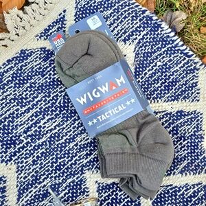 NWT Patrol Low Tactical Outdoor Socks 2 pair Wigwam USA